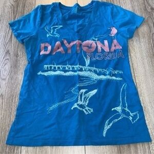 Old Navy Blue Daytona short sleeve shirt top